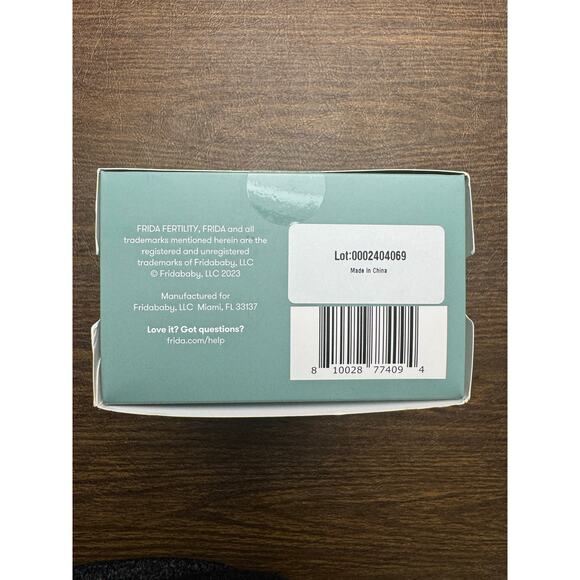 Frida Fertility At-Home Insemination Set ComfortGrip Rounded Tip New in Box Seal - Picture 4 of 4